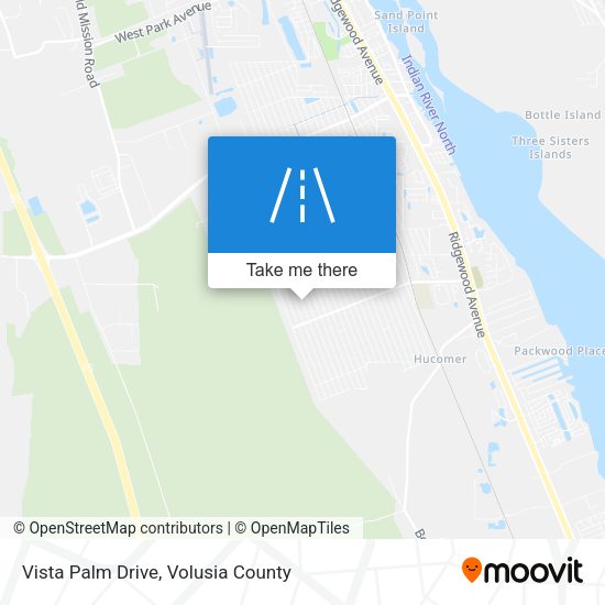 Vista Palm Drive map