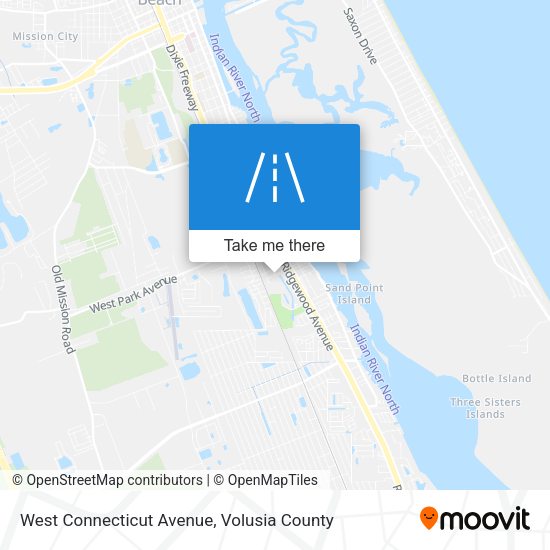 Mapa de West Connecticut Avenue