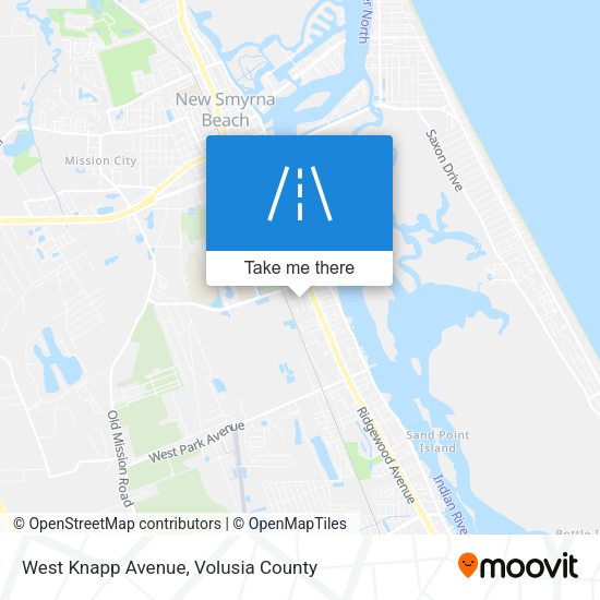 West Knapp Avenue map