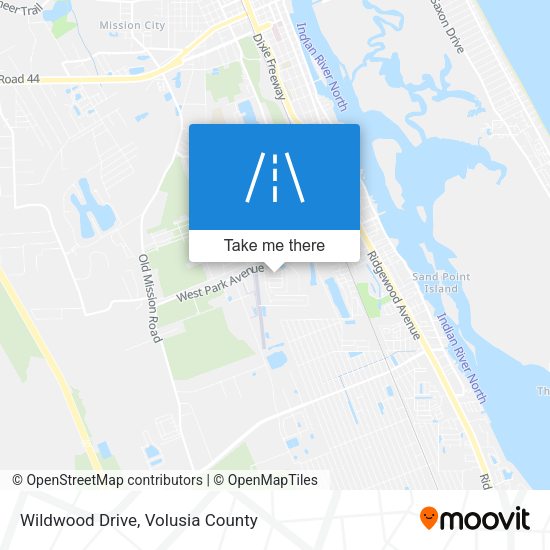 Wildwood Drive map