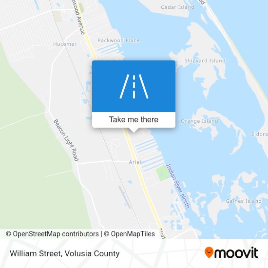 Mapa de William Street
