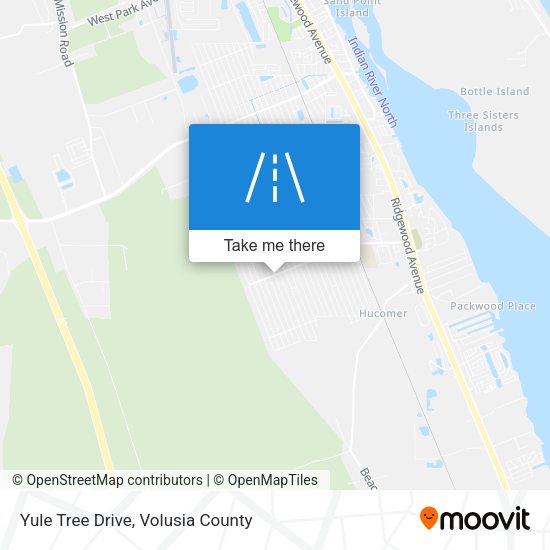 Mapa de Yule Tree Drive