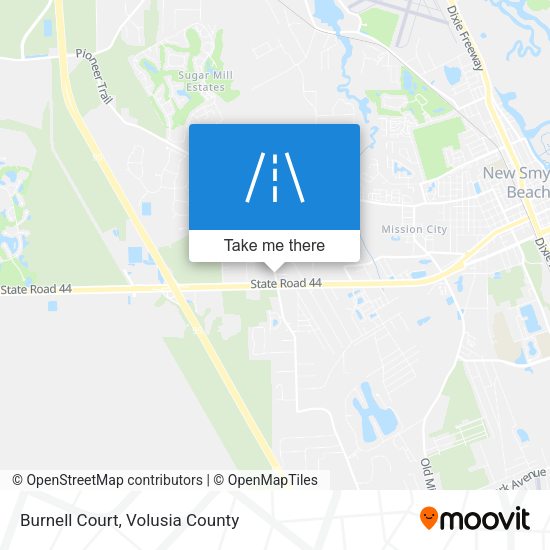 Burnell Court map