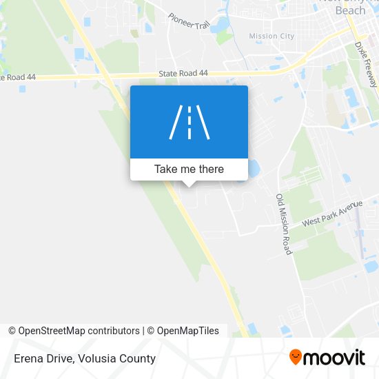 Erena Drive map