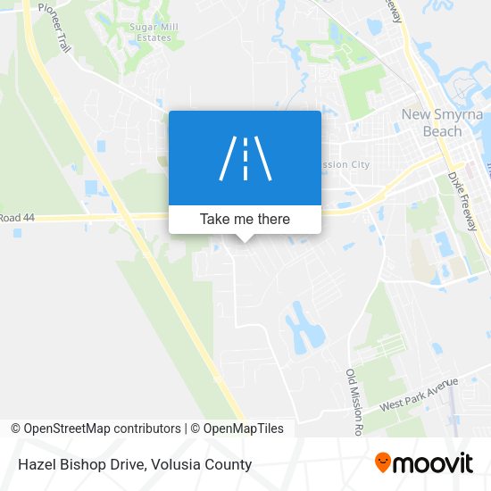 Hazel Bishop Drive map