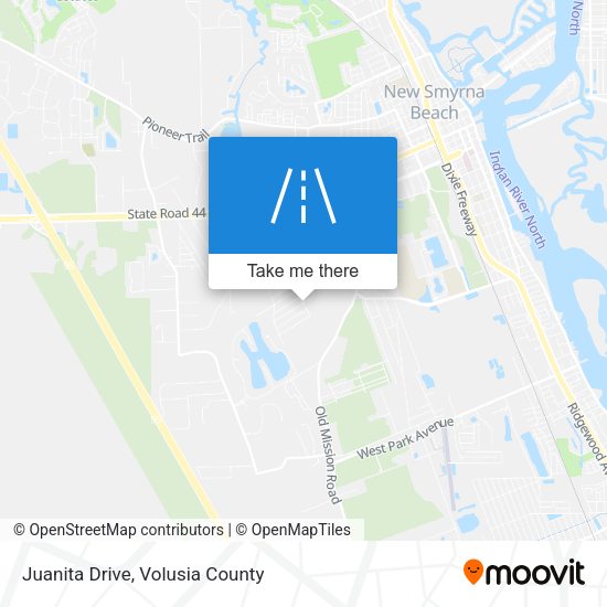 Juanita Drive map