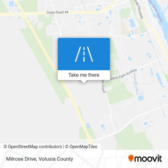 Mapa de Milrose Drive
