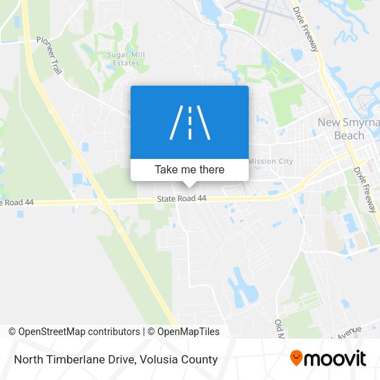 North Timberlane Drive map