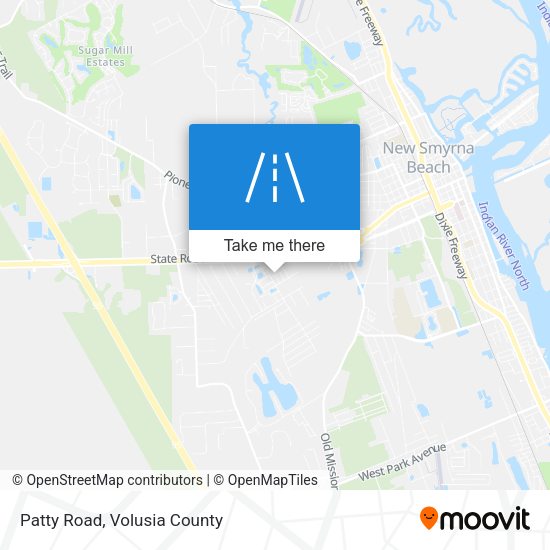 Mapa de Patty Road