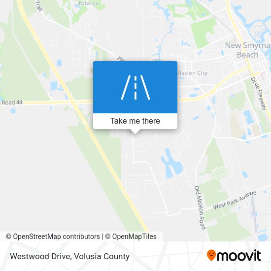 Westwood Drive map