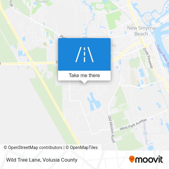 Mapa de Wild Tree Lane