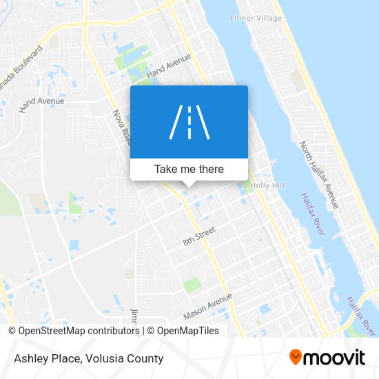 Mapa de Ashley Place