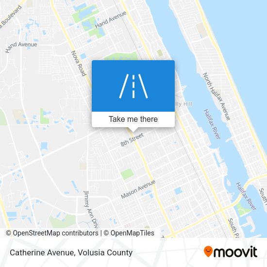 Mapa de Catherine Avenue