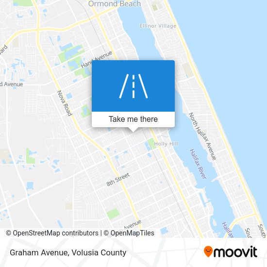 Graham Avenue map