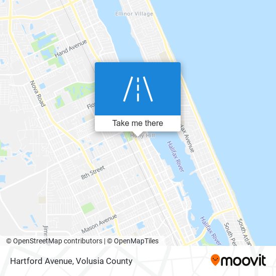 Mapa de Hartford Avenue