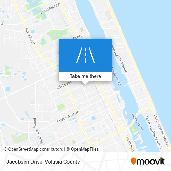 Jacobsen Drive map