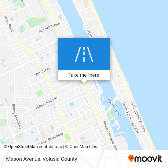 Mason Avenue map