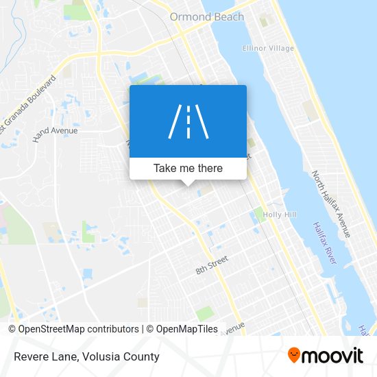 Revere Lane map