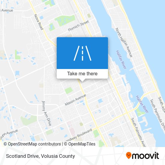 Scotland Drive map