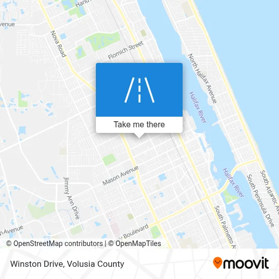 Winston Drive map