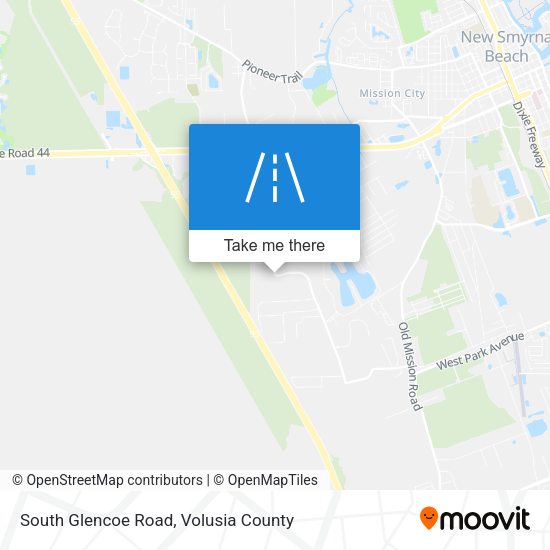 South Glencoe Road map