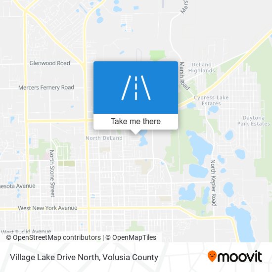 Mapa de Village Lake Drive North