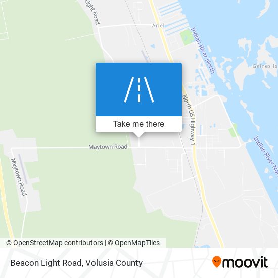 Mapa de Beacon Light Road