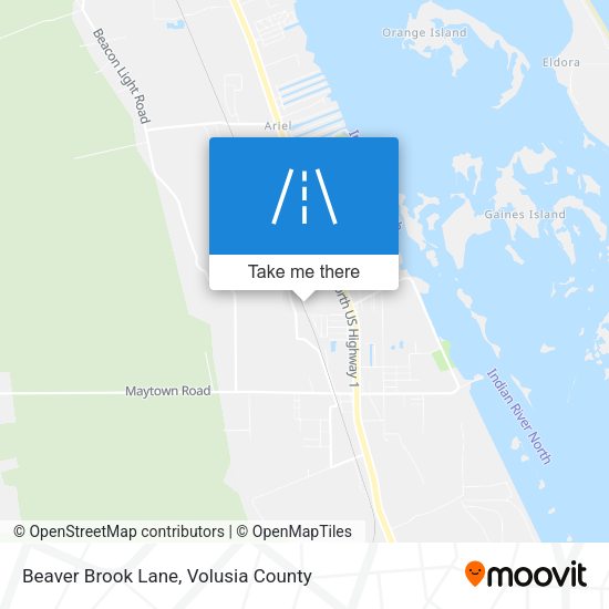 Mapa de Beaver Brook Lane