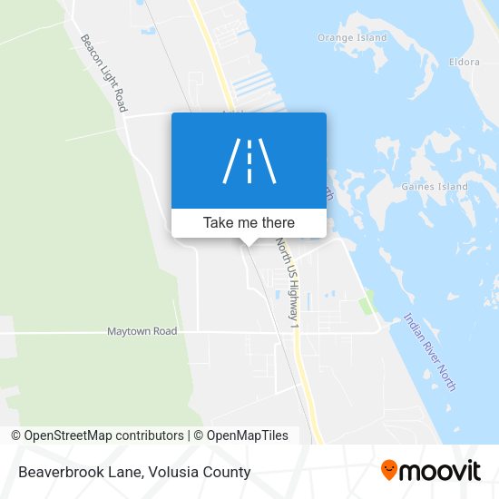 Mapa de Beaverbrook Lane