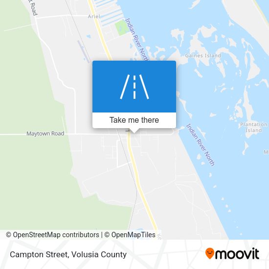 Campton Street map