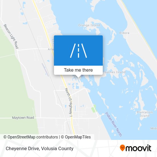 Cheyenne Drive map