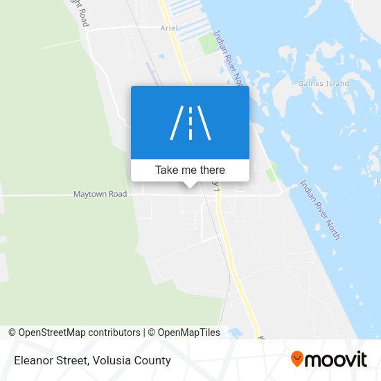Eleanor Street map