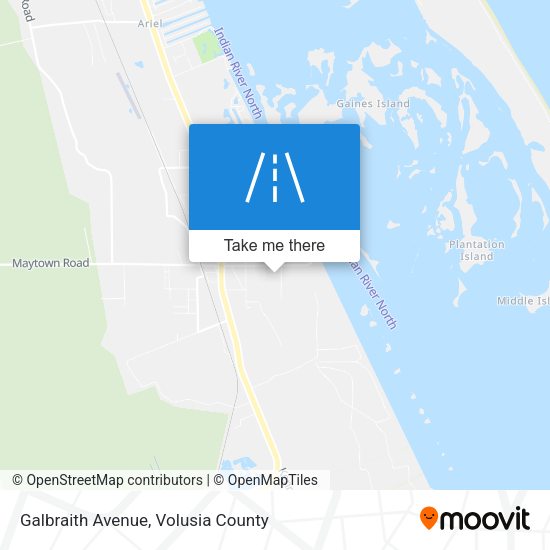 Galbraith Avenue map