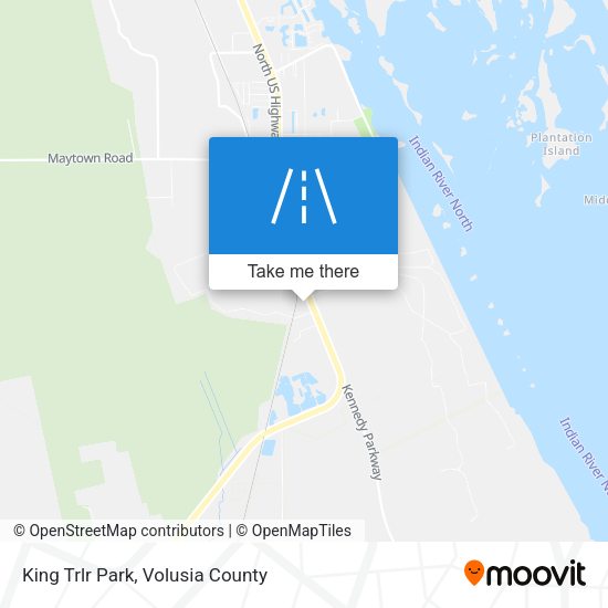 Mapa de King Trlr Park