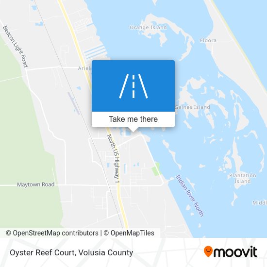 Oyster Reef Court map