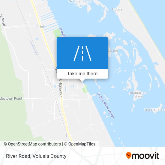 Mapa de River Road