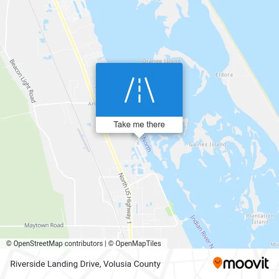 Riverside Landing Drive map