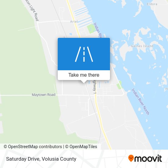 Saturday Drive map