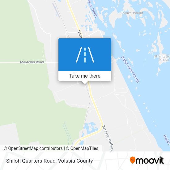 Shiloh Quarters Road map
