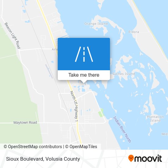 Sioux Boulevard map