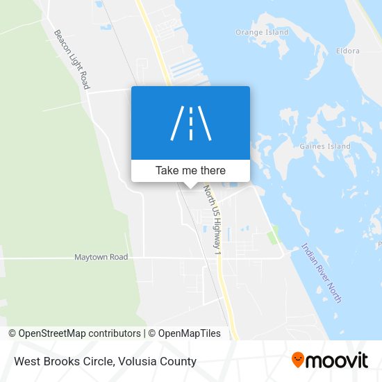 West Brooks Circle map