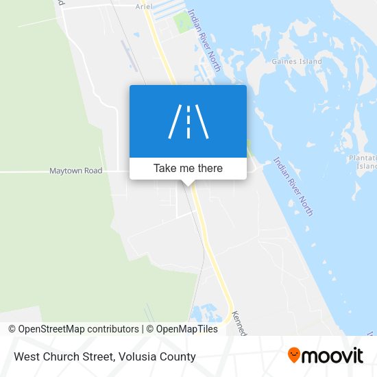 Mapa de West Church Street