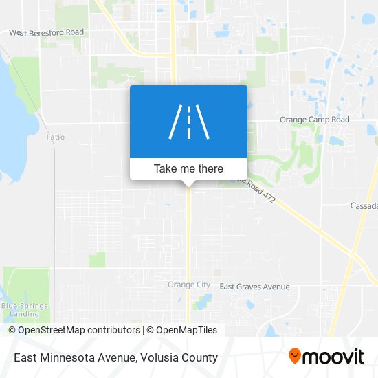 Mapa de East Minnesota Avenue