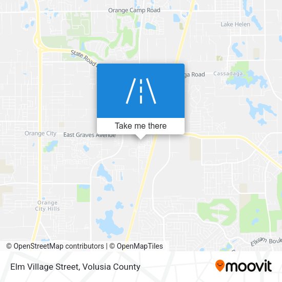 Elm Village Street map