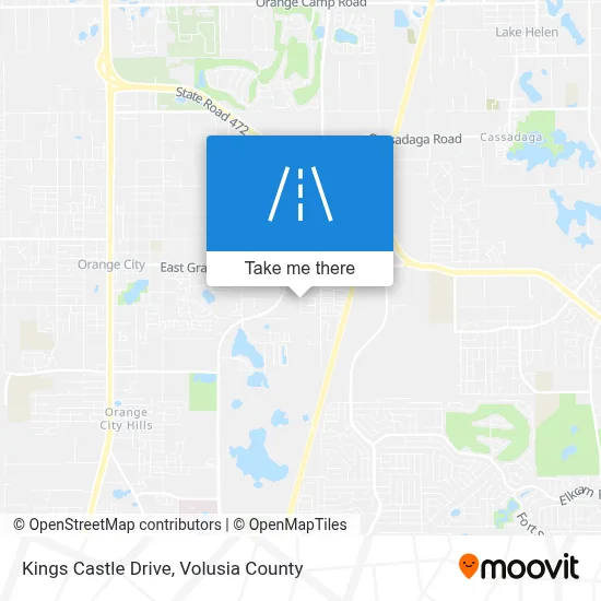 Kings Castle Drive map