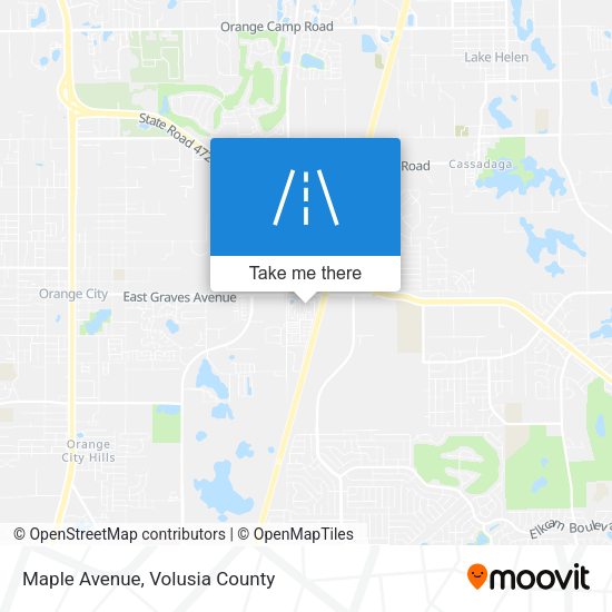 Mapa de Maple Avenue
