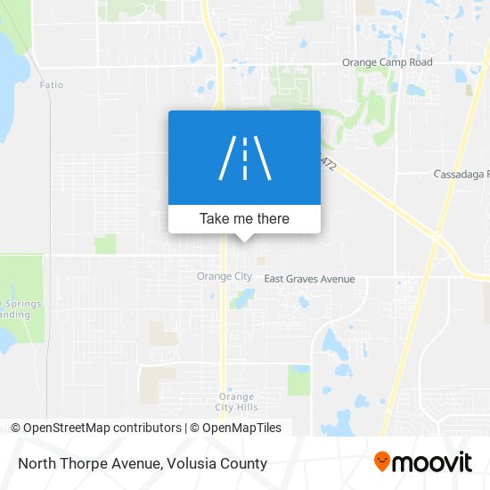 Mapa de North Thorpe Avenue