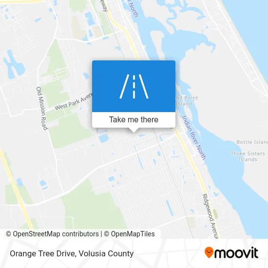 Orange Tree Drive map
