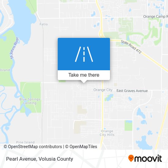 Mapa de Pearl Avenue