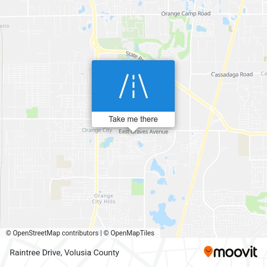 Raintree Drive map